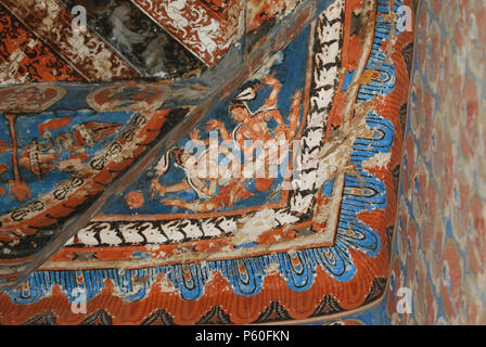 N/A. Englisch: durch Sreekumar Menon am 12. August 2008 während eines Besuchs in Alchi Kloster übernommen. Foto ist von bemalte Decke der Chorten in der komplexen, Gemälde sollen vom 12./13. Jahrhundert. Foto: Artwork: Zusammenfassung von Sreekumar Menon am 12. August 2008 während eines Besuchs in Alchi Kloster. Foto ist von bemalte Decke der Chorten in der komplexen, Gemälde sollen vom 12./13. Jahrhundert. Foto: Artwork:. 11. Juni 2010. Vskmenon (Talk) (Uploads) 77 Alchichorten 1. Stockfoto