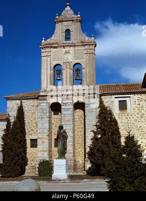 CONVENTO DE LA ENCARNACION - GOTICO SIGLO XV. Lage: Convento de la Encarnación, Avila, Spanien. Stockfoto