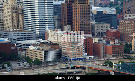 Die Pittsburgh, Pennsylvania downtown bei Tag Stockfoto