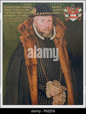 N/A. Ernst-von-Reden (* Ca. 1529; † 29. März 1589), Gouverneur von Celle. 1579. Ludger Tom Ring der Jüngere (1522-1584) deutscher Maler Geburtsdatum / Tod 1522 1584 Ort der Geburt / Todes Münster (Westfalen) Brunswick Standort Braunschweig, Münster (Westfalen) Kontrolle: Q 459274 VIAF: 47572707 ISNI: 0000 0000 6677 3111 ULAN: 500024637 LCCN: Nr 00014265 WGA: RING, Ludger Tom, die jüngeren WorldCat 524 Ernst-von-Reden Beschreibung Stockfoto