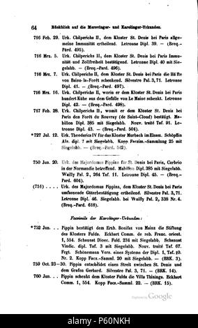 N/A. Abdruck des Friedens von Nimwegen 1679. 1679. Leopold II., Ludwig XIV 556 Ficker Reichskanzler 074 Stockfoto