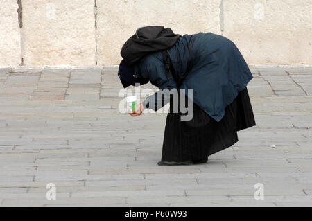 Das tägliche Leben während der Tourismus in der Nebensaison in Venedig, Italien, am 22. Oktober 2005. Stockfoto