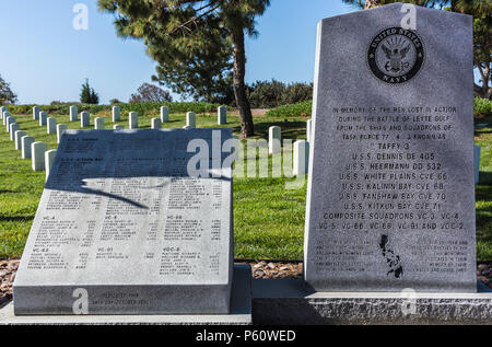 Veterans Memorial, fort Rosecrans, Point Loma, ca US Stockfoto