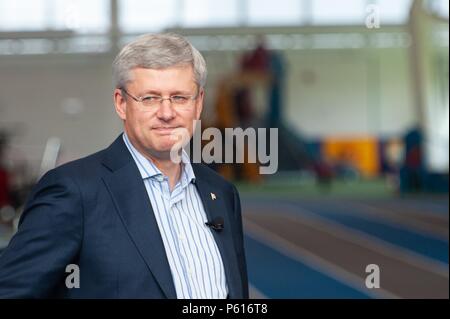 Oktober 9, 2014 - Ottawa, CA, 28. Juni 2018 - Foto - Kanadische Fernsehsender CTV aufgedeckt hat Dokumente, die zeigen, dass der ehemalige kanadische Premierminister Stephen Harper heimlich Treffen im Weißen Haus geplant hat mit Cabinet Beamten, wie kanadische Vergeltungsmaßnahmen Tarife sind über zu übernehmen. Der Besuch wurde nicht mit kanadischen Beamten im Büro des Ministerpräsidenten koordiniert, auswärtige Angelegenheiten, oder ein traditionelles die Teilnehmer an solchen Reisen. CTV berichtet, dass Harper, der Office aktuelle PM, Justin Trudeau in einer Wahl 2015 verloren, Geplant ist mit der nationalen Sicherheit zu erfüllen Stockfoto