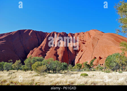 Uluru base Walk Stockfoto