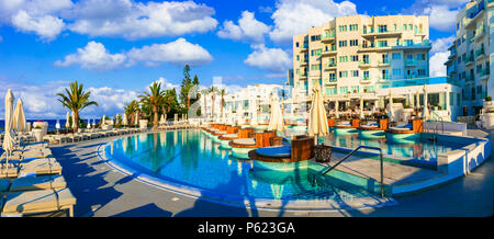 Luxury Resort in Protaras, Zypern Insel. Stockfoto