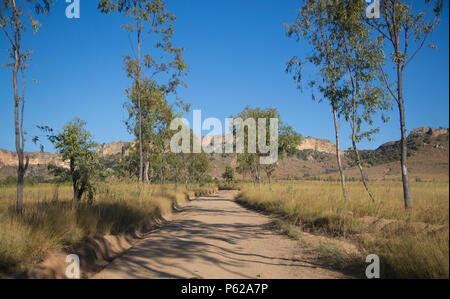 Landschaft in der Nähe von Isalo Nationalpark, Madagaskar Stockfoto