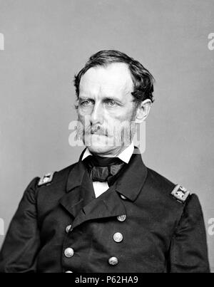 N/A. Portrait von Konteradmiral John adolphus Bernard Dahlgren, Offizier der United States Navy. Erstellt/veröffentlicht: [zwischen 1860 und 1865]. Mathew Brady (1822 - 1896) Beschreibung der amerikanische Fotograf, Fotografen, fotojournalist und Journalist Geburtsdatum / Tod 18 Mai 1822 vom 15. Januar 1896 Ort der Geburt / Todes Warren County Manhattan Arbeit Periode von 1844 bis ca. 1887 Arbeiten Ort New York City, Washington, D.C. Authority control: Q 187850 VIAF: 22965552 ISNI: 0000 0001 2209 4376 ULAN: 500126201 LCCN: n 81140569 NARA: 10570155 WorldCat 405 Dahlgren LOC 05803 u Stockfoto