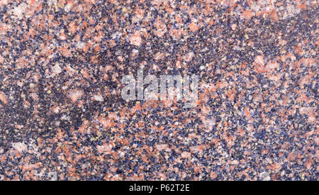 Granit Textur mit grauen und schwarzen Flecken. Hintergrund, geologische Stockfoto