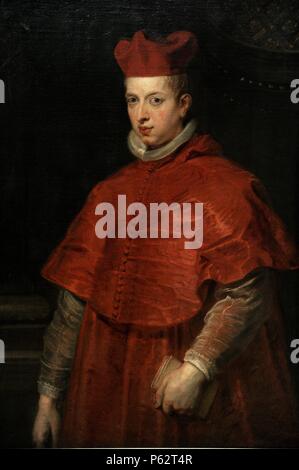 Cardinal-Infante Ferdinand (1609-1641). Statthalter der spanischen Niederlande. Portrait von Peter Paul Rubens (1577-1640). Alte Pinakothek. München. Deutschland. Stockfoto