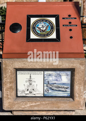 Veterans Memorial, poway ca US Stockfoto