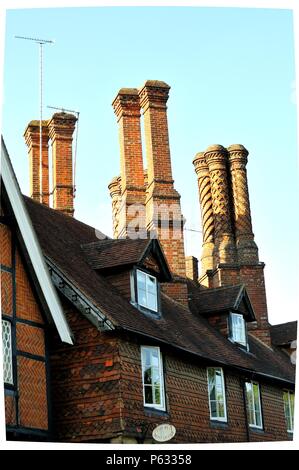 Albury Dorf in der Surrey Hills Stockfoto