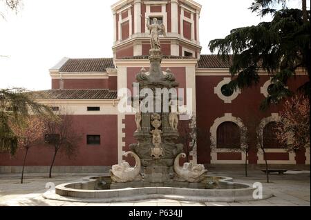 MUSEO MUNICIPAL DE MADRID, Museo de Historia. EDIFICIO DEL REAL HOSPICIO DE SAN FERNANDO (Calle Fuencarral 76). ARQUITECTO: Pedro de Ribera. ESTILO BARROCO. Stockfoto