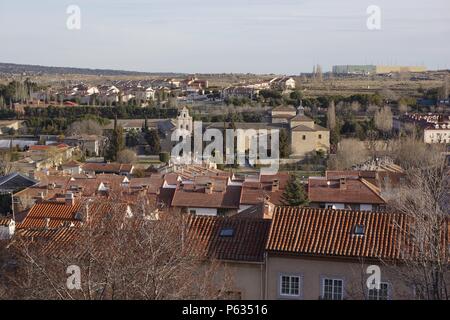 CONVENTO DE LA ENCARNACION. VISTA ALLGEMEIN. Stockfoto