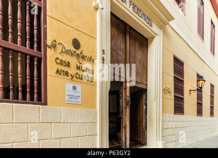 Eine typische Ansicht in Cartagena Kolumbien Stockfoto