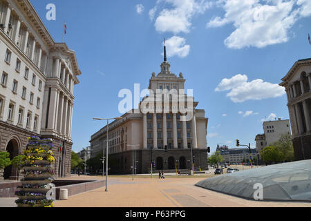 Kommunistischen Partei Haus in Sofia Stockfoto