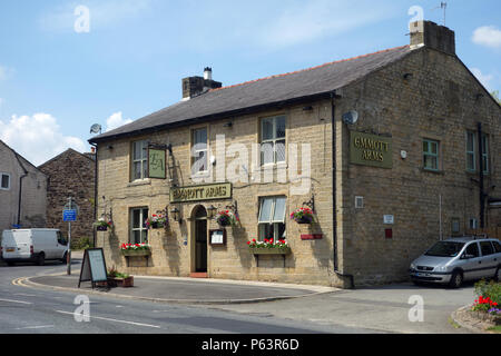 Emmott Arme, kelbrook Brücke, Colne, Lancashire, England, Großbritannien Stockfoto