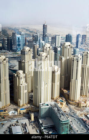 Dubai Marina Dubai, Vereinigte Arabische Emirate, Mai 2007. Stockfoto
