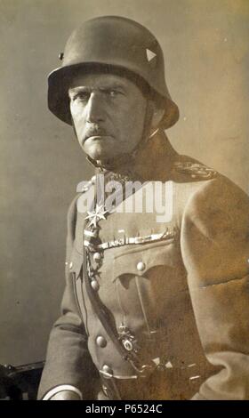 Franz Xaver Ritter von Epp (16. Oktober 1868 â € ì zum 31. Dezember 1946) Offizier in der kaiserlichen deutschen Armee des frühen 20. Jahrhunderts; stieg auf das Büro der Reichsstatthalter in Bayern, unter den Nazis. Stockfoto