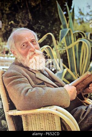 Martin Buber (8. Februar 1878 - 13. Juni 1965) in Österreich geborene israelisch-jüdische Philosoph am besten für seine Philosophie der Dialog bekannt, eine Form des Existenzialismus auf die Unterscheidung zwischen dem ICH-DU-Beziehung und das Ich - es Beziehung zentriert Stockfoto