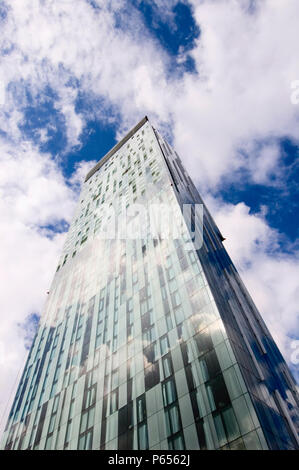 Hilton Hotel und Beetham Tower, Manchester, UK Stockfoto