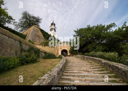 Petrovaradin Festung in Novi Sad, Serbien Stockfoto