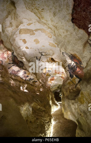 Montignac Lascaux IV - Internationales Zentrum für die Höhle Kunst Ende funktioniert. Eine fast vollständige Kopie der ursprünglichen Höhle (2016/10/24) Stockfoto