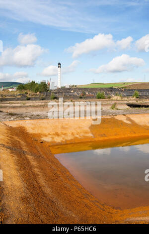 Fife power station ein Gasturbinenkraftwerk auf dem Gelände der ehemaligen Westfield Tagebau Coal Mine, in der Nähe von Ballingry, Perth und Kinross, Schottland, Großbritannien Stockfoto