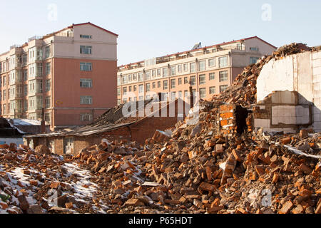 2008 China offiziell wurde der weltweit größte Emittent von C02 (Treibhausgase), hauptsächlich durch die steigende Nachfrage nach Energie, die die meisten der Stockfoto
