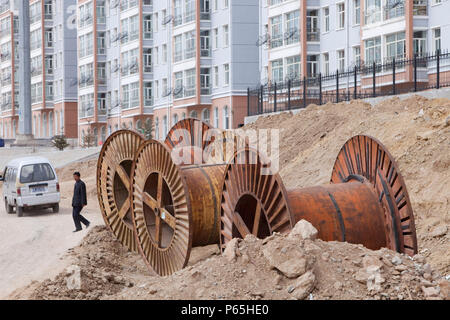 2008 China offiziell wurde der weltweit größte Emittent von C02 (Treibhausgase), hauptsächlich durch die steigende Nachfrage nach Energie, die die meisten der Stockfoto