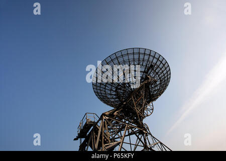 Mullard Radio Astronomy Observatory (Mrao) ist die Heimat einer Reihe von großen Radioteleskopen. In der Mitte der 1940er Jahre am Stadtrand von Cambridge, Engl erstellt Stockfoto