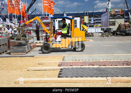 Brick Träger, Ausbildung Stockfoto