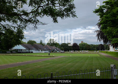 Victoria Park, Royal Leamington Spa, Warwickshire Stockfoto