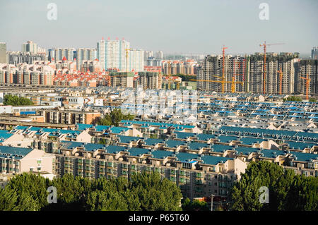 Neue Wohnung Gebäude in Tongzhou, Peking, China, 2007. Stockfoto