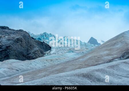 Auf Mendenhall Gletscher, Juneau Alaska Stockfoto