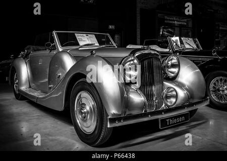 Seltene auto Lagonda V12 Drophead Coupé, 1938. Stockfoto