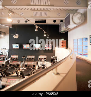 Abgeschlossenen Renovierung, Kanonen Health Club, London Stockfoto