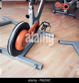 Abgeschlossenen Renovierung, Kanonen Health Club, London Stockfoto