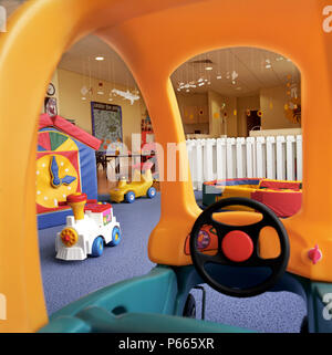 Abgeschlossenen Renovierung, Kanonen Health Club, London Stockfoto