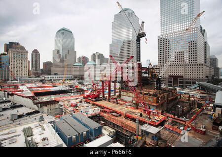 World Trade Center, New York City, USA, August 2009, 1 World Trade Center Stockfoto