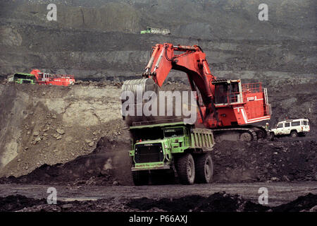Celtic Energy Tagebau Kohle in der Nähe von Bridgend South Wales UK Stockfoto
