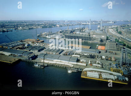 Europort Hafen von Rotterdam - Holland Stockfoto