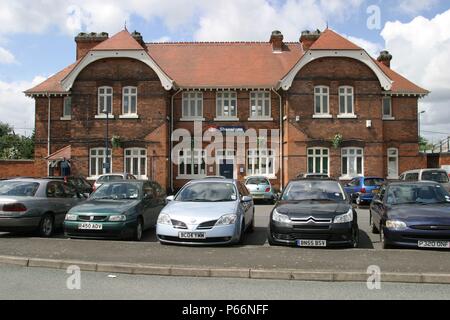 Front von shenstone Station, Staffordshire. 2007 Stockfoto