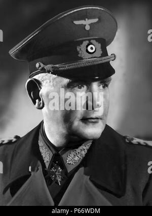 Werner Eduard Fritz von Blomberg deutsche Minister für Krieg Stockfoto