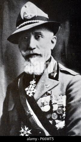 General Emilio de Bono, Quadrumvirate den Marsch auf Rom Stockfoto