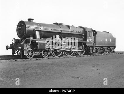 LMS Royal Scot Klasse 4-6-0 Nr. 6170 British Legion. Oktober 1939 Stockfoto