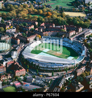 Luftaufnahme der Oval Cricket Ground, London, UK Stockfoto