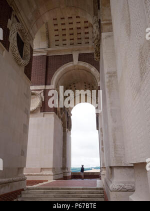 Thiepval Gedenkstätte Thiepval Albert Peronne Somme Hauts-de-France Frankreich Stockfoto