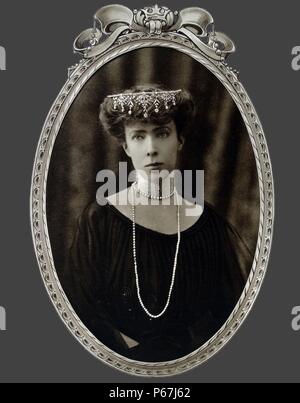 Elisabeth, Königin der Belgier (25. Juli 1876 - 23. November 1965) Ehefrau von König Albert I. Mutter von König Leopold III. und Großmutter von König Baudouin und Albert II. von Belgien. 1914 Stockfoto