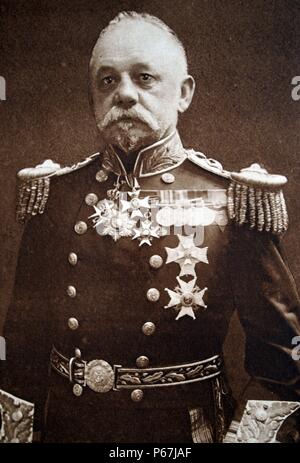 Admiral Sir Percy Moreton Scott; (10. Juli 1853 - 18. Oktober 1924) Die britische Royal Navy Offizier und ein Pionier in der modernen Naval schießwesen Stockfoto